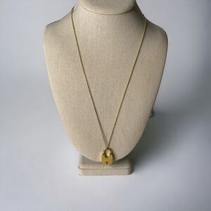 Michael Kors Long Lock Pendent Necklace